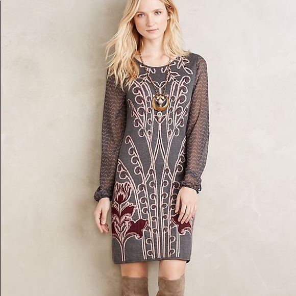 Anthropologie Saone Sweater Dress - Picture 2 of 6